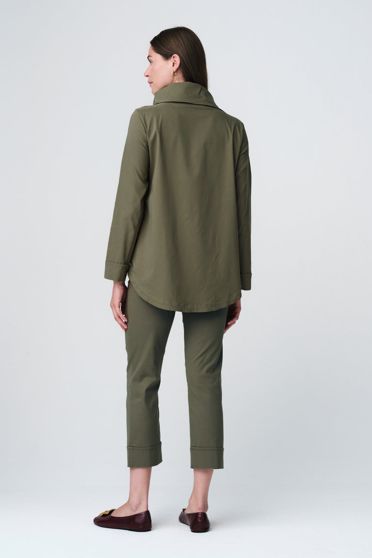 Carly bengalina jacket | Army