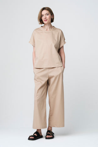 Poplin semi pants 23074 | Sabbia