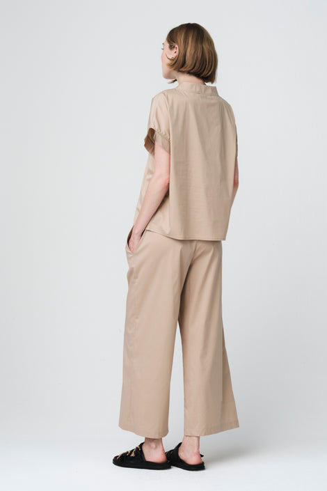Poplin semi pants 23074 | Sabbia