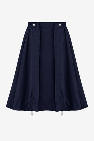 Allegra taffeta mix skirt | Blue