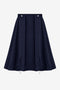 Allegra taffeta mix skirt | Blue