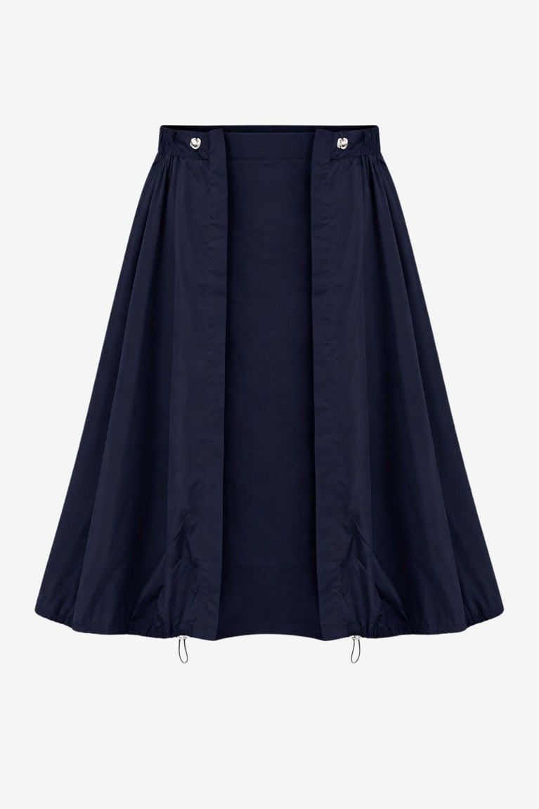 Allegra taffeta mix skirt | Blue