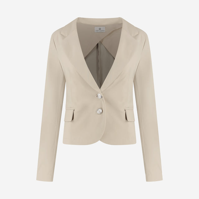 Atina Blazer Technical Jersey | Sand