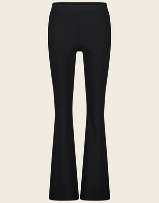 Pants Eliya easy wear flair Technical Jersey | Black