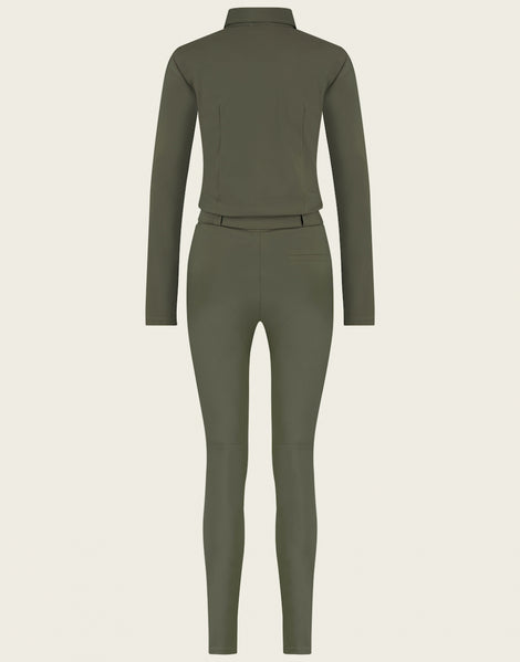 Jumpsuit Diana easy wear Technical Jersey | Army