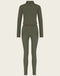 Jumpsuit Diana easy wear Technical Jersey | Army