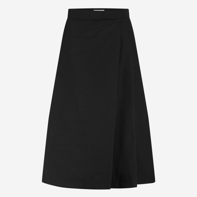 Alissa taffeta skirt | Black