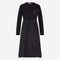 Ester mix cotton taffeta dress | Black