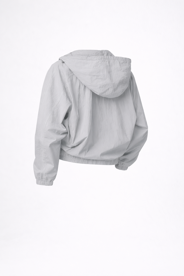 Asuka tafeta jacket | Light Grey