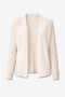 Fine Viscose Cardigan 26023 | Ecru