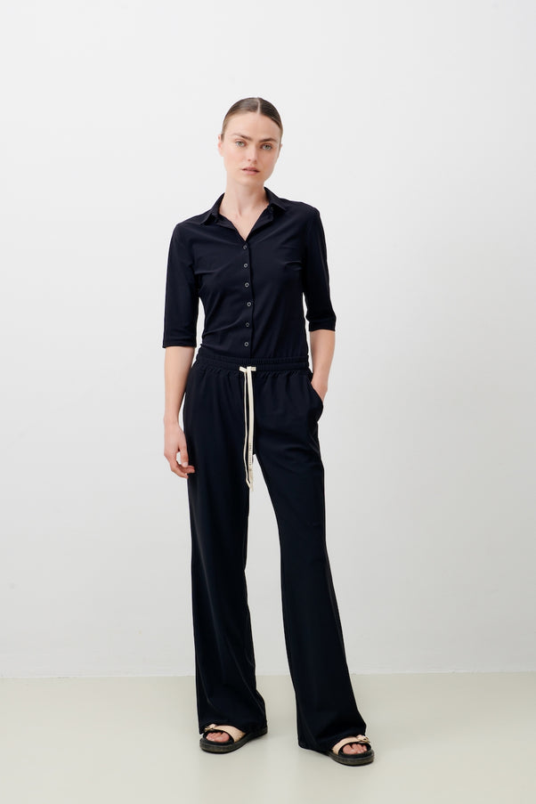 Carola Pants Technical Jersey | Black
