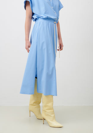 Ina Skirt Technical Jersey | Light Blue