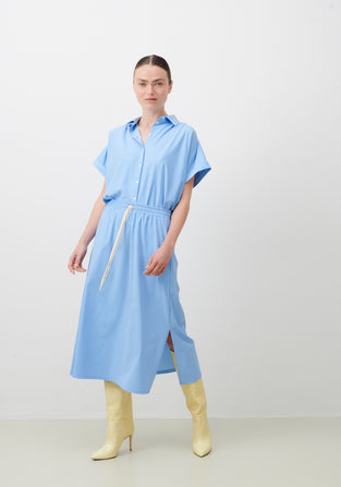 Ina Skirt Technical Jersey | Light Blue