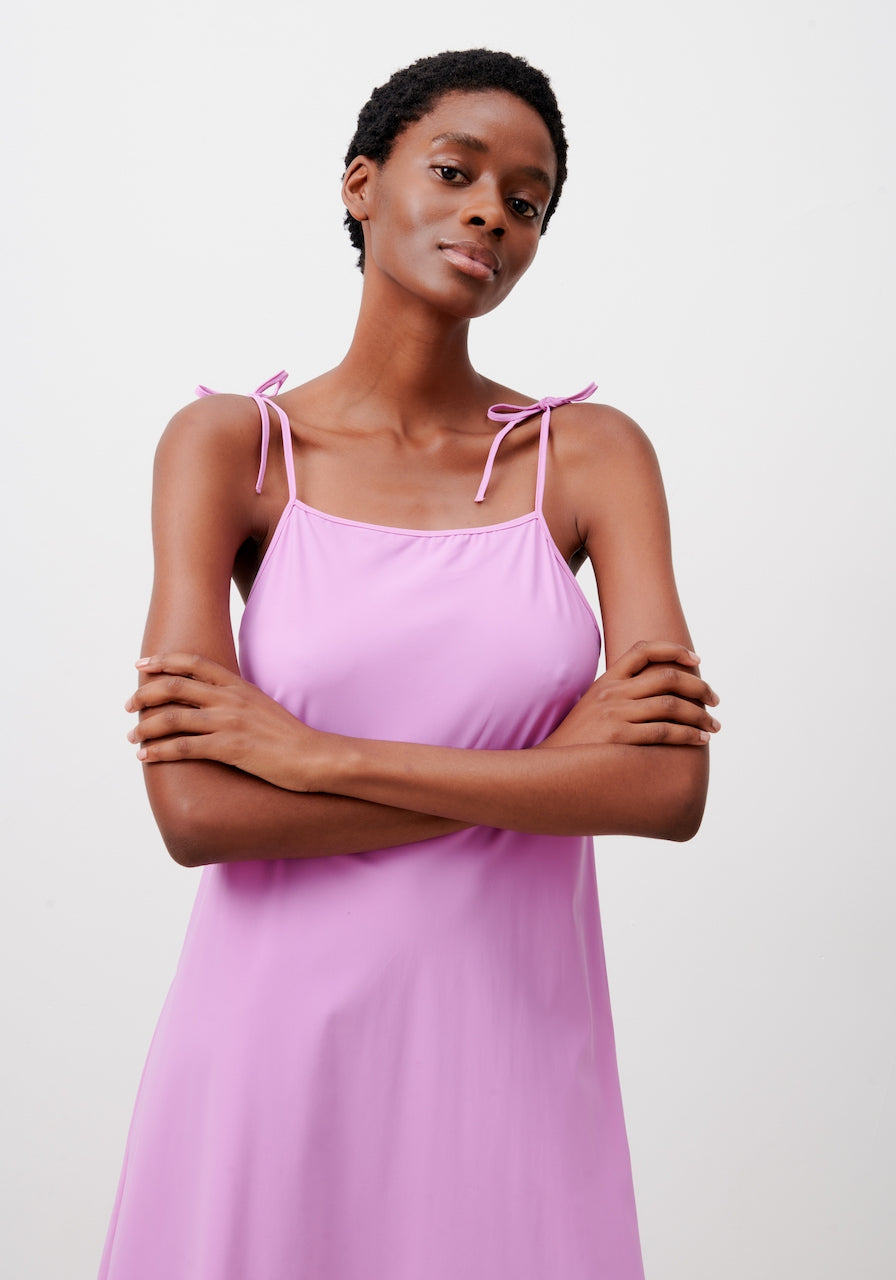 Ellen Dress Short Technical Jersey | Violet