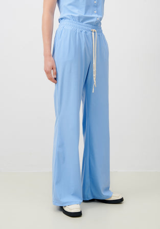 Carola Pants Technical Jersey | Light Blue