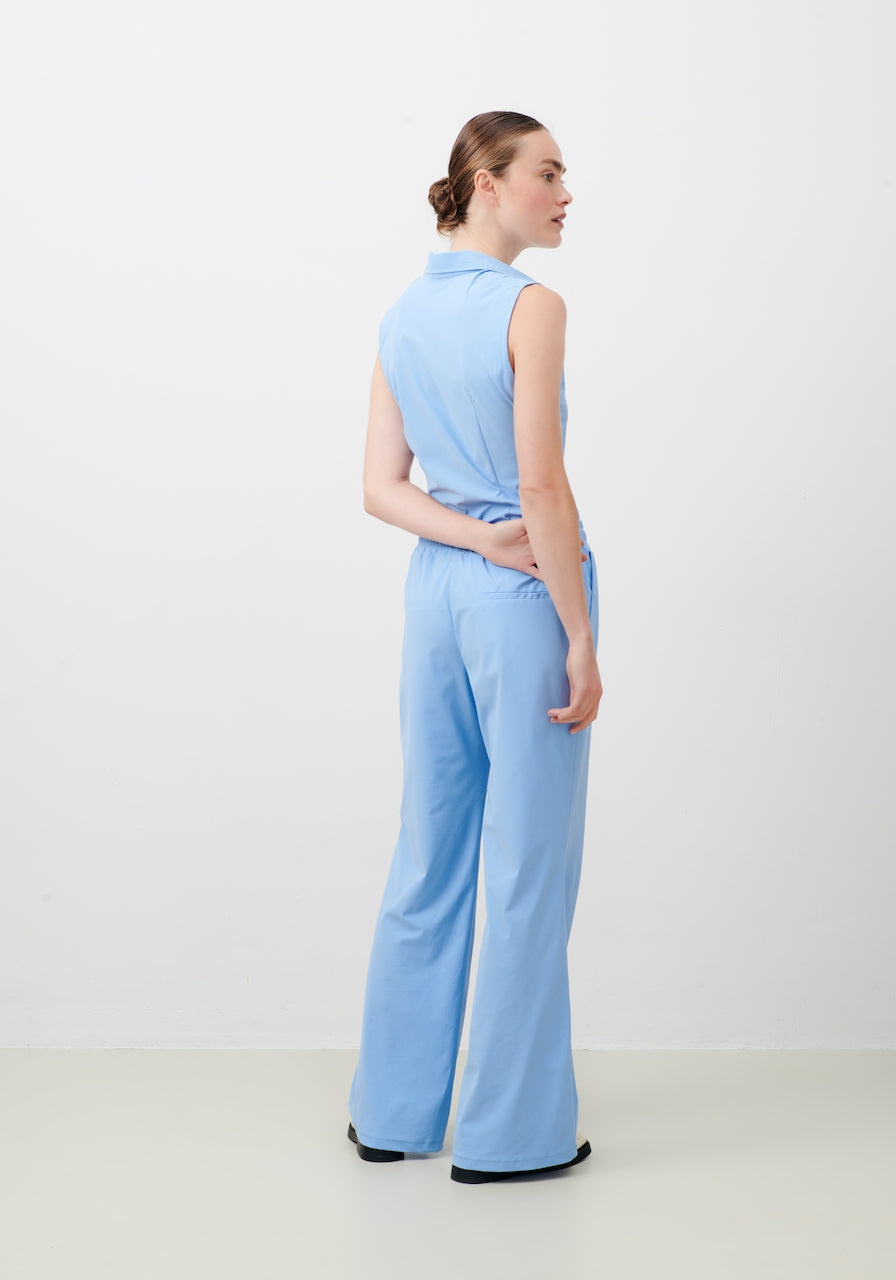 Carola Pants Technical Jersey | Light Blue