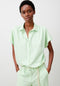 Romy Blouse Technical Jersey | Light Green