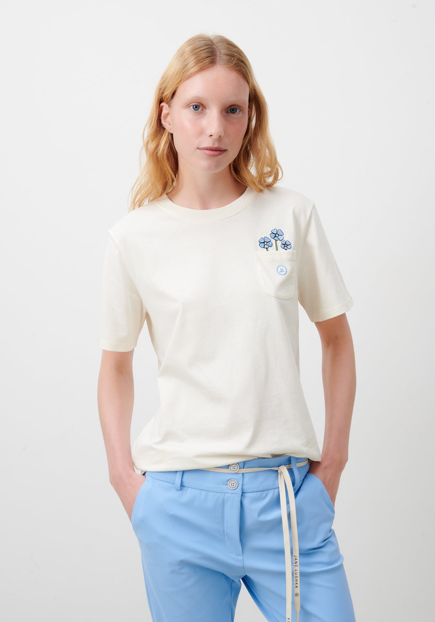 T-Shirt Turiya Organic Cotton | Gardenia