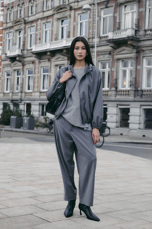 Misi viscose jacket | Dark Grey