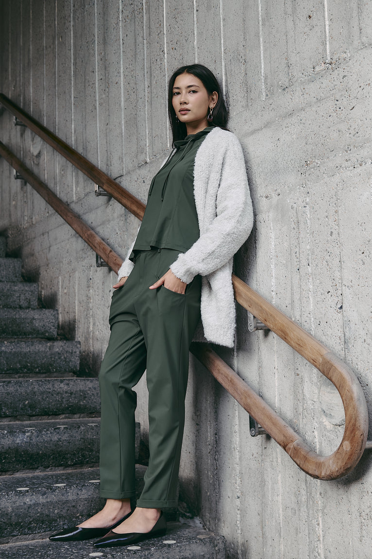 Cardigan boucle 25574 | Light Grey