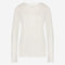 Wholegarment pullover | White
