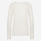 Wholegarment pullover | White