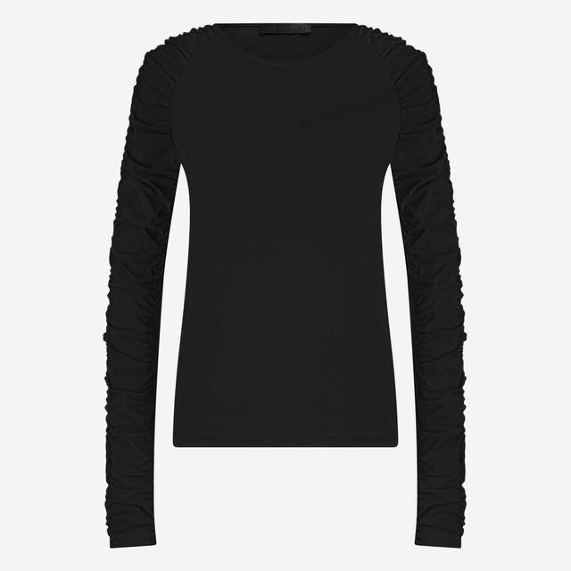 Carlina Top Technical Jersey | Black