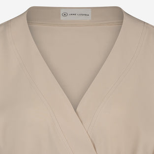 Alvera Blazer Kimono | Creme