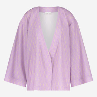 Alvera Blazer Kimono | Purple