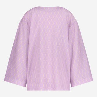 Alvera Blazer Kimono | Purple