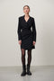 Laura dress technical jersey | Black