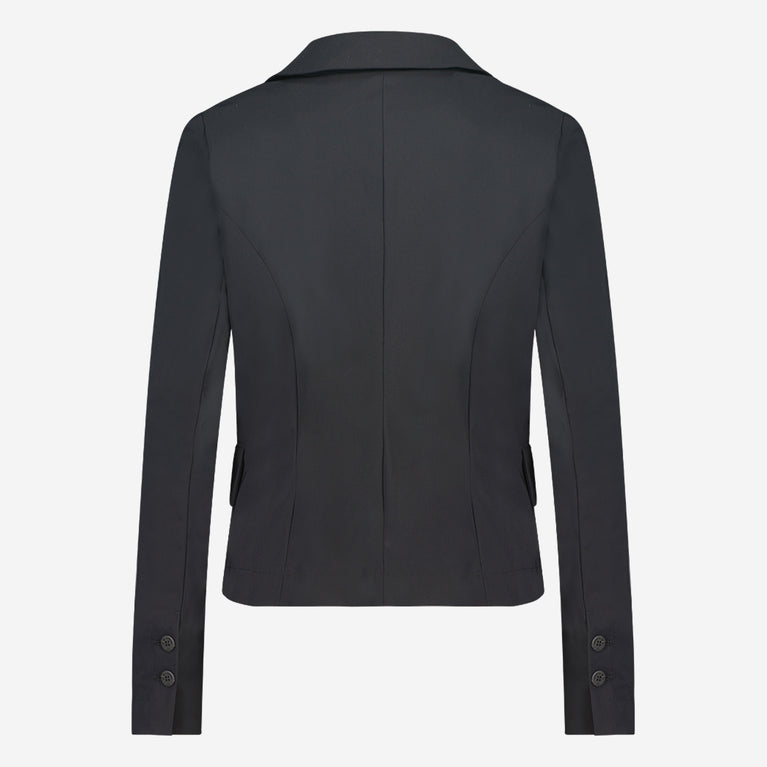 Atina Blazer Technical Jersey | Black