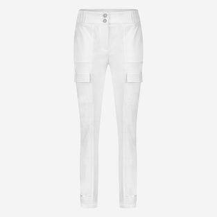 Vera pants technical jersey | White