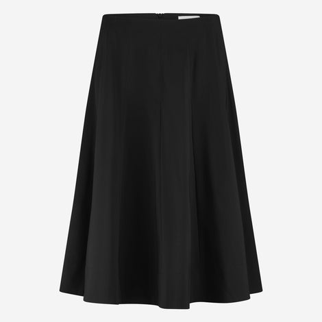 Mishele heavy tech jersay skirt | Black