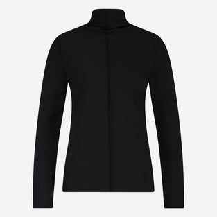 Zarra Top Technical Jersey | Black