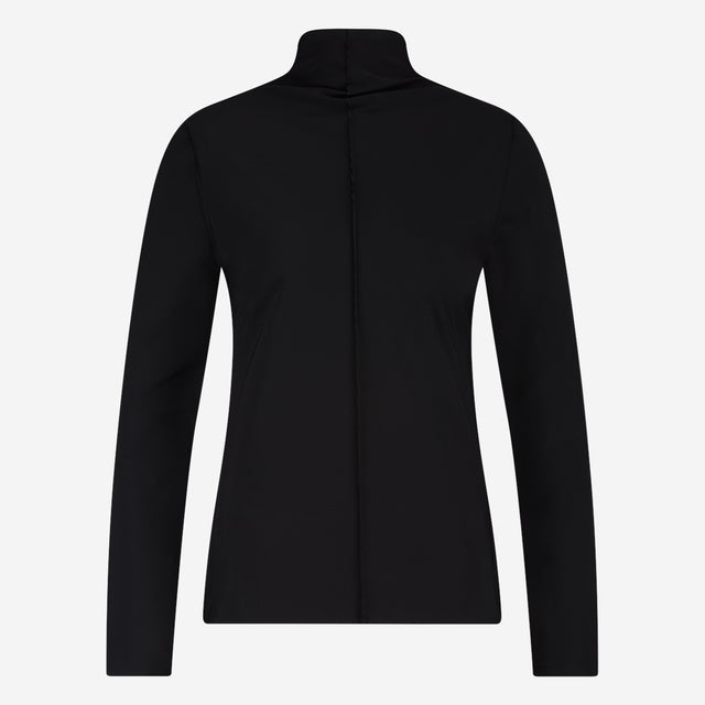 Zarra Top Technical Jersey | Black