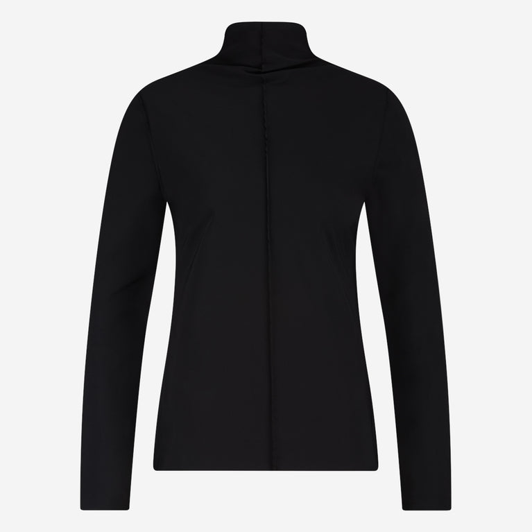 Zarra Top Technical Jersey | Black