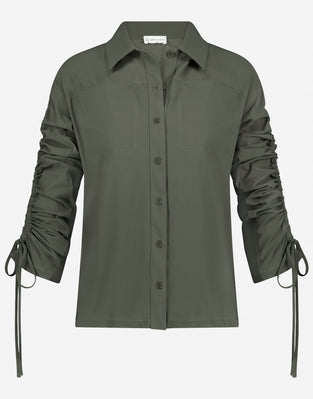 Blouse Regina Technical Jersey | Army