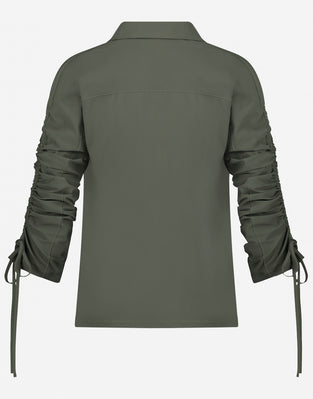 Blouse Regina Technical Jersey | Army