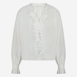 Selina Blouse Technical Jersey | White
