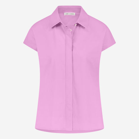Wilma blouse technical jersey | Pink