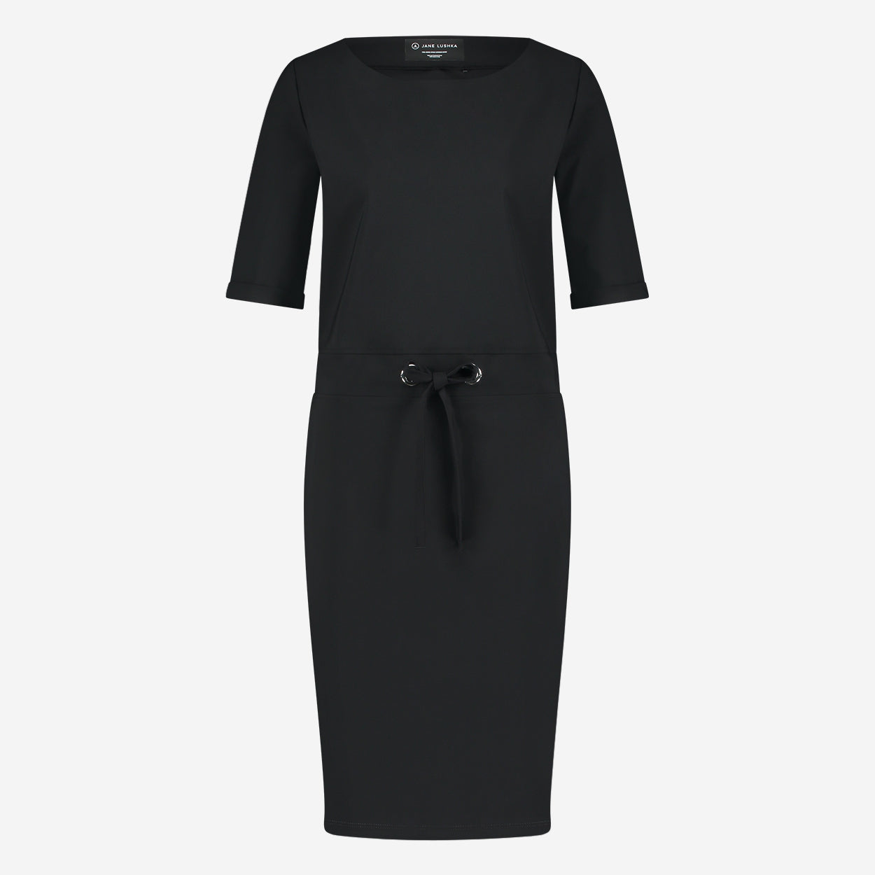 Lea Dress Technical Jersey | Black