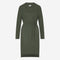 Veronica dress technical jersey | Army