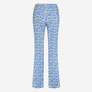 Carola Pants Technical Jersey | Multi Blue