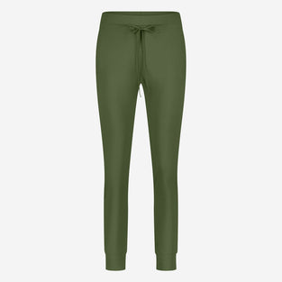 John strech technical jersey pants | Oliva green
