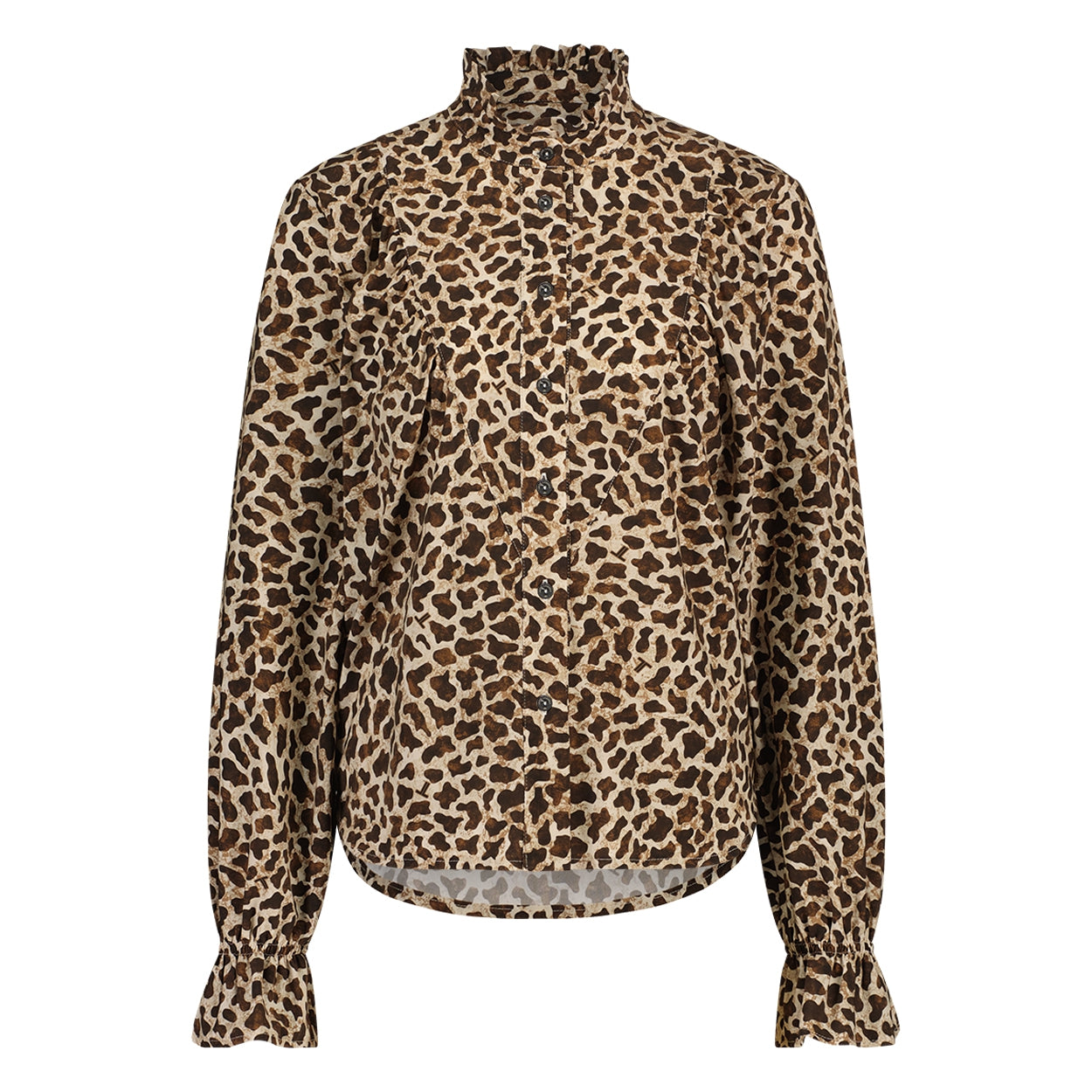 Roberta Blouse Technical Jersey Beige Jane Lushka