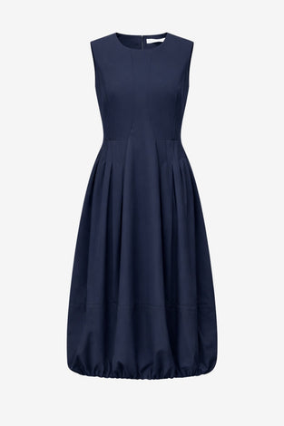 Heide dress technical jersey | Blue