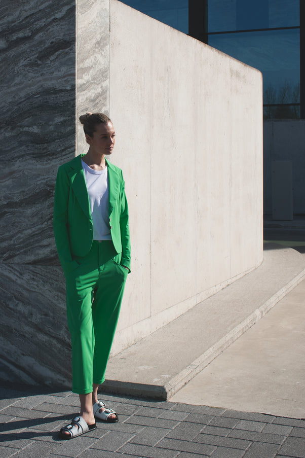Hazel Pants Technical Jersey | Green