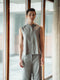 Jazmin viscose vest | Light grey