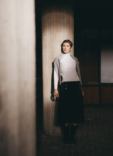 Pullover seamless25578 | Grey